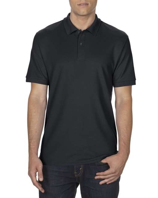 SOFTSTYLE® ADULT DOUBLE PIQUÉ POLO
